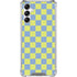 Neon Checkered Galaxy A15 5G Clear Case